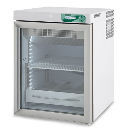 Refrigerador para farmácia - MEDIKA 100 ECT-F - Fiocchetti Scientific - com 1 porta / com porta de vidro / com refrigeração por ar forçado