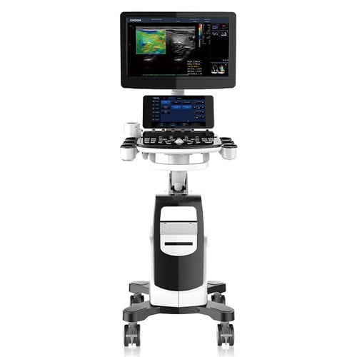 Aparelho de ultrassom compacto com carrinho - CBit 8 - CHISON Medical Technologies - geral / com Doppler colorido / em preto e branco