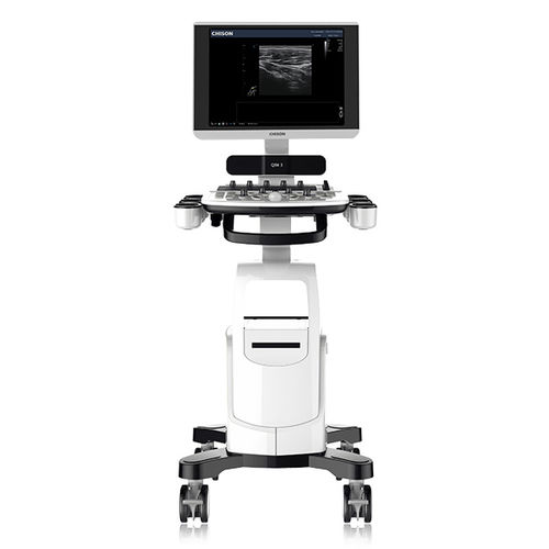 Aparelho de ultrassom compacto com carrinho - QBit 3 - CHISON Medical Technologies - geral / com Doppler colorido / 3D/4D