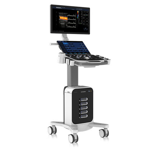 Aparelho de ultrassom com carrinho - SonoMax 9 - CHISON Medical Technologies - geral / com Doppler colorido / em preto e branco