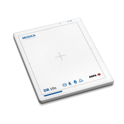 Detector de painel plano para radiografia geral - DR 10s - AGFA - portátil