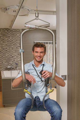 Elevador de transferência elétrico - SureHands® - Handi-Move - de teto / para adulto / para piscina