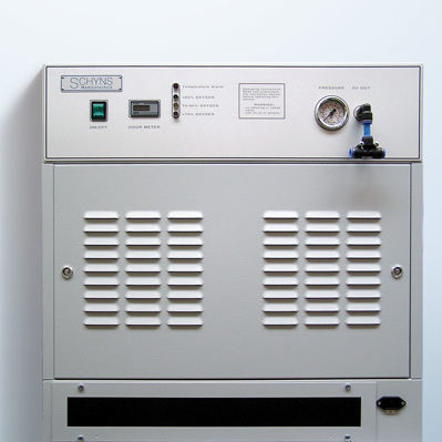 Concentrador de oxigênio médico-hospitalar - SCHYNS - compacto / de PSA / de fluxo contínuo