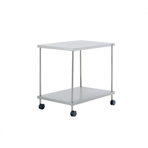 Carrinho para sala de cirurgia - 40095 - Üzümcü Medical Devices - para instrumental / em aço inoxidável / com 1 prateleira
