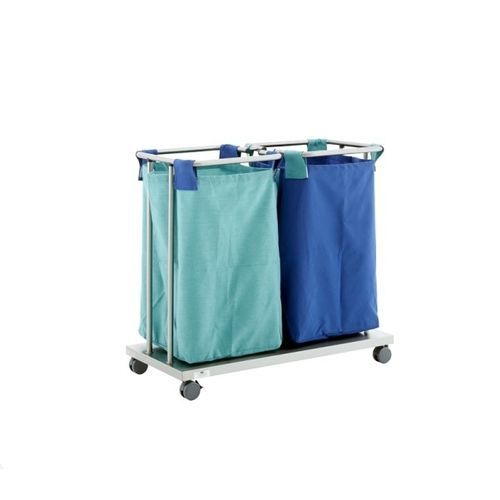 Carrinho para roupa suja - 40590 - Üzümcü Medical Devices - médico-hospitalar / de transporte / 2 bolsas