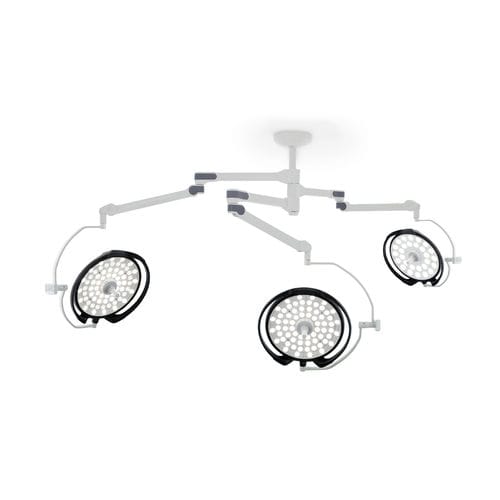 Foco cirúrgico de teto - DL-662D - Üzümcü Medical Devices - de LED / 3 braços / 96