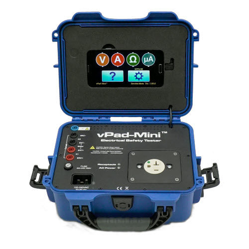 Aparelho para teste de segurança elétrica - vPad-Mini™ - Datrend Systems - para dispositivos médicos / automático / manual