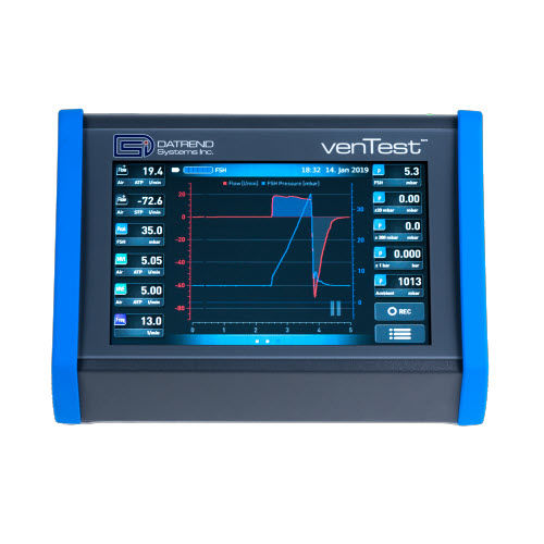 Aparelho para teste de pressão - venTest - Datrend Systems - de fluxo / para ventiladores pulmonares / para aparelhos de anestesia