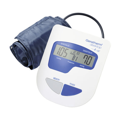 Medidor digital de pressão arterial oscilométrico - GP-6621 - Geratherm Medical AG - de mesa / com bateria recarregável / com braçadeira para adulto