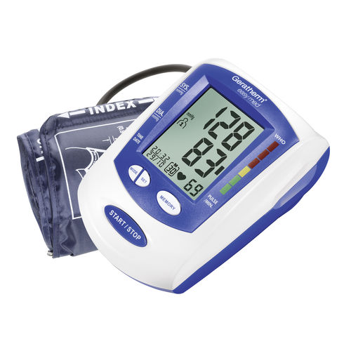 Medidor digital de pressão arterial oscilométrico - easy med - Geratherm Medical AG - com bateria recarregável / com braçadeira para adulto / 3x30