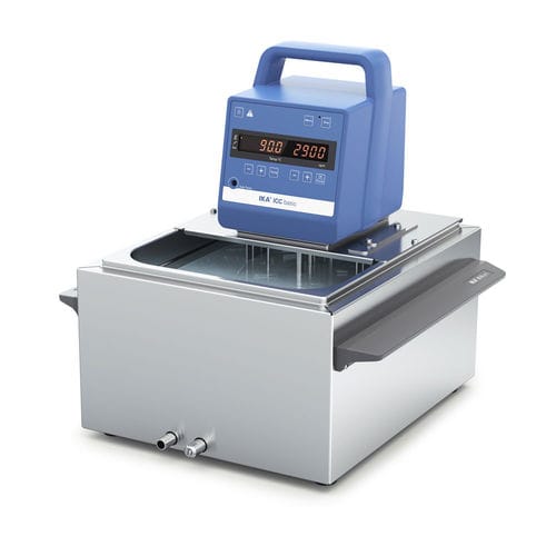 Banho-maria termostático - ICC basic pro 9 - IKA - de resfriamento / de bancada / compacto
