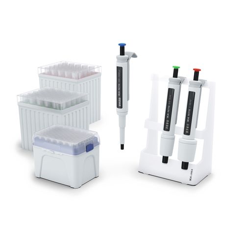 Kit de pipetas mecânico - PETTE MacroKit - IKA - 1 canal / autoclavável