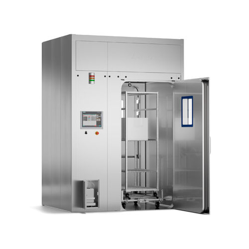 Estação de descontaminação de laboratório - DHP - Steelco - em aço inoxidável / de peróxido de hidrogênio