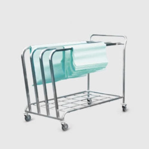 Carrinho hospitalar - 999M0BWRAP04  - Steelco - de laboratório / para uso geral / de transporte