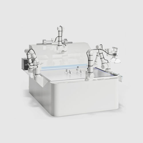 Sistema de embalagem automático - R-APPIT - Steelco - robótico / de piso / para a indústria médica