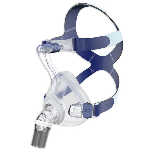 Máscara de ventilação para tratamento da apneia do sono - JOYCEeasy - Löwenstein Medical - em silicone / transparente / regulável
