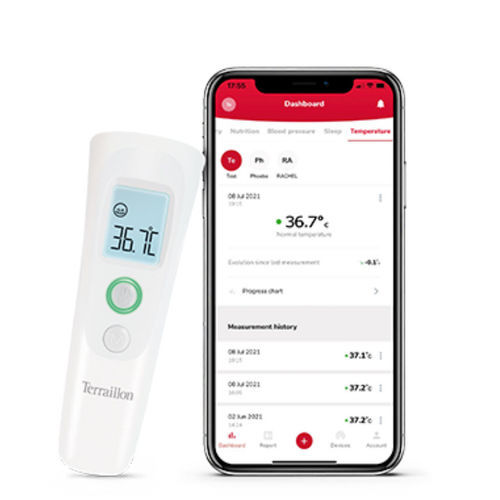 Software com conexão sem fio - THERMO SMART - Terraillon - médico-hospitalar / de análise / de controle
