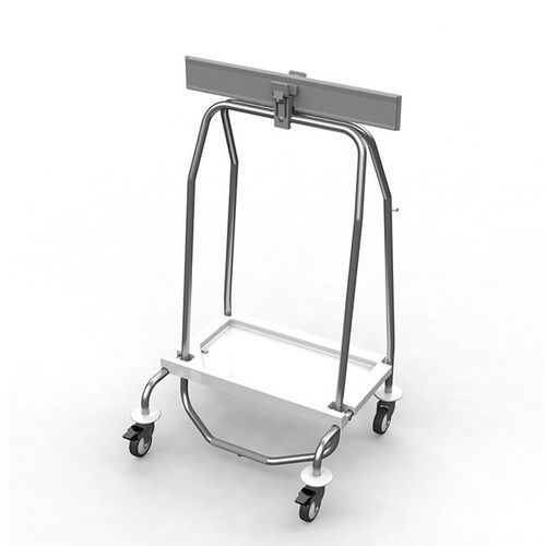 Carrinho hospitalar - HERMÉ-TRI® - VILLARD MÉDICAL - para hospital / de transporte / coletor de lixo