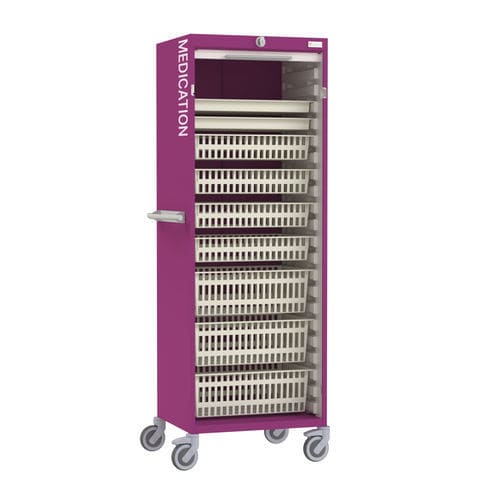 Armário para medicamentos - 1007.51 C01 - VILLARD MÉDICAL - para hospital / modular / com rodízios