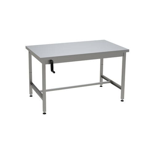 Mesa de trabalho - 330.42 - VILLARD MÉDICAL - retangular / de altura regulável / com rodízios