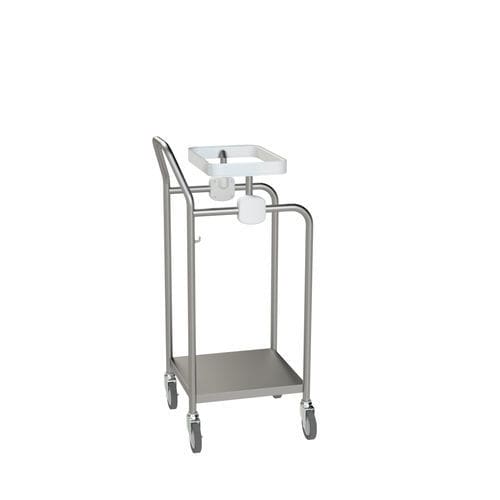 Carrinho para roupa suja - 420.01 - VILLARD MÉDICAL - médico-hospitalar / de transporte / com pedal