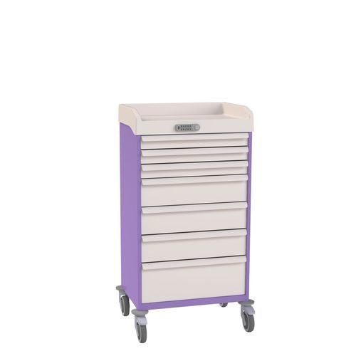 Carrinho hospitalar - EolisÂ® - VILLARD MÉDICAL - para hospital / para consumíveis / em material plástico