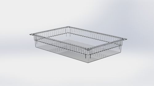Recipiente industrial - 1103 series - VILLARD MÉDICAL - de armazenamento / em policarbonato / modular