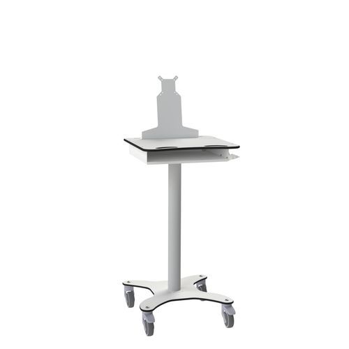 Carrinho para computador modular - 340.01 - VILLARD MÉDICAL - com sistema de segurança