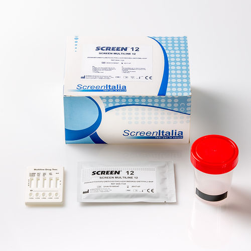 Teste rápido de despistagem de droga - SC-0319-25 - SCREEN ITALIA - de opiáceos / para cocaína / para metanfetaminas