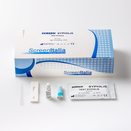 Teste rápido de sífilis - SC-0722-40 - SCREEN ITALIA - para controle da qualidade / de IgG / de imunoglobulinas M