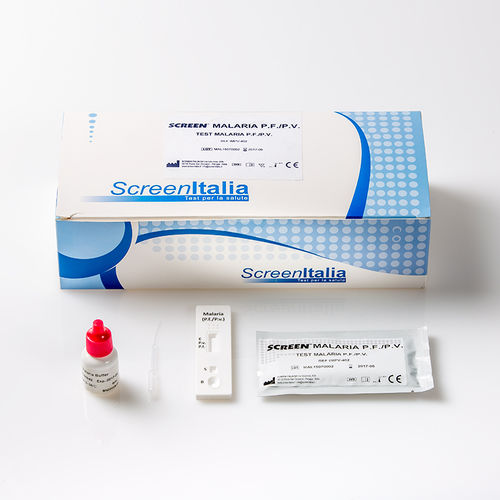 Teste rápido da malária - SC-0661-25 - SCREEN ITALIA - para controle da qualidade / de Plasmodium / de sangue total