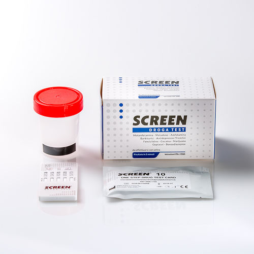 Teste rápido de despistagem de droga - 927972327 - SCREEN ITALIA - para benzodiazepinas / para metanfetaminas / para cocaína