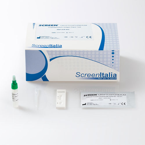 Teste rápido de diarreia - SC-0524-10 - SCREEN ITALIA - de Cryptosporidium / de fezes / de imunocromatografia
