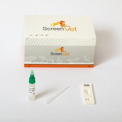Teste rápido de giardíase - SCV-1088-10 - SCREEN ITALIA - veterinário / para gatos / para cães