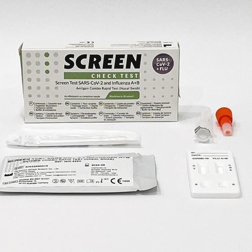 Teste rápido de gripe - 987814403 - SCREEN ITALIA - para doenças infecciosas / de antígeno / de Influenza A