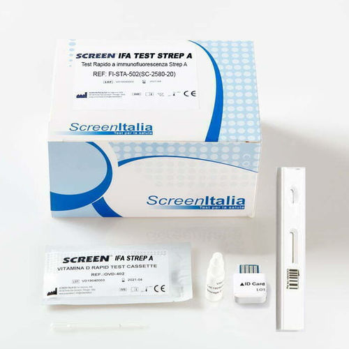 Teste rápido para doenças infecciosas - FI-STA-502 - SCREEN ITALIA - de antígeno / para vírus / de estreptococos do grupo A