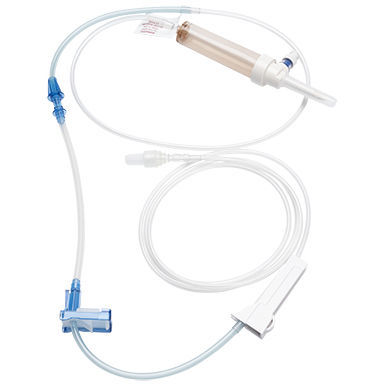 Kit de infusão com conector em Y - Alaris™ LVP SS - BD - com filtro de partículas / com torneira / com válvula hemostática