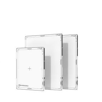 Detector de painel plano para radiografia geral - DR RADspeed Pro  - Shimadzu - portátil / com conexão sem fio / 17 x 17