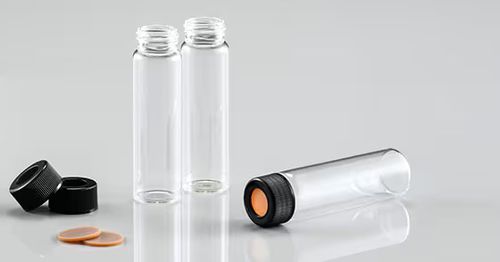 Vial para COT - Shimadzu - em vidro / com fundo redondo
