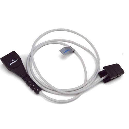 Sensor de SpO2 auricular - 8000Q2 - Nonin - reutilizável / sem látex