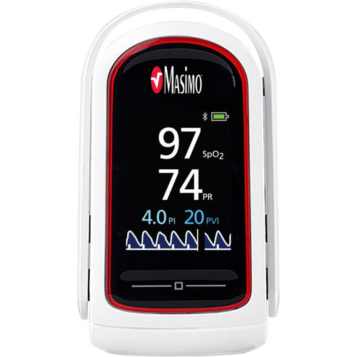 Oxímetro de pulso para dedo - MightySat® Rx - Masimo - compacto / médico-hospitalar / a bateria