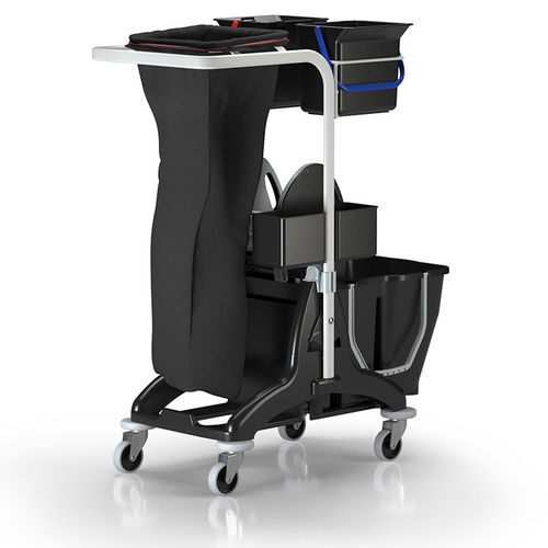 Carrinho hospitalar - 3P COMPACT - IPC - coletor de lixo / de limpeza / de acondicionamento