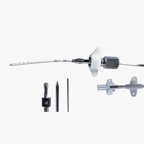 Cateter para drenagem de LCR - Silverline® - Spiegelberg - ventricular / em poliuretano (PU) / 8 Fr
