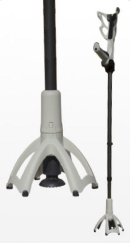 Muleta canadense - TriPod - FDI France Medical - de 3 pontas / para adulto / de altura regulável