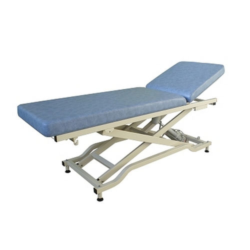 Mesa de exame elétrica - HMS-VILGO - com altura regulável / com encosto regulável / de 2 seções