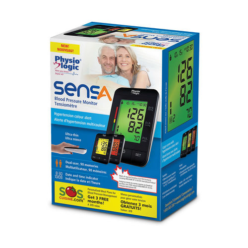 Medidor digital de pressão arterial automático - sensA - AMG Medical  - com braçadeira para adulto / com porta USB
