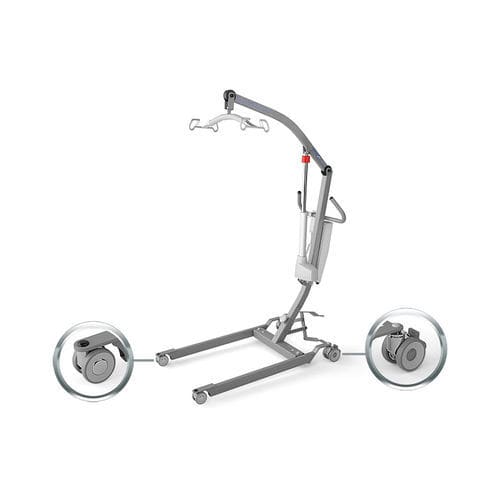 Elevador de transferência vertical elétrico - WINN’MOTION 175 - Winncare group - com rodízios