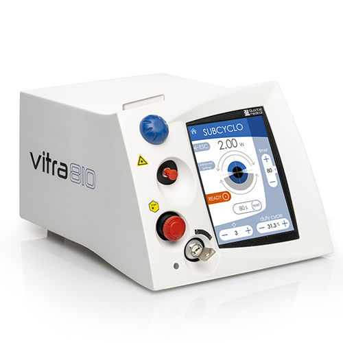 Laser para fotocoagulação retiniana - VITRA 810 - Quantel Medical - Ophthalmology - para ciclofotocoagulação transescleral / para termoterapia transpupilar / díodo