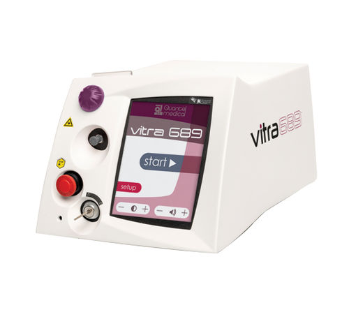 Laser para terapia fotodinâmica retiniana - VITRA 689 - Quantel Medical - Ophthalmology - díodo / de mesa