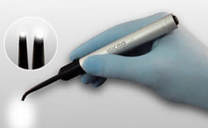 Detector de cáries por transiluminação - Microlux™ - AdDent, Inc.  